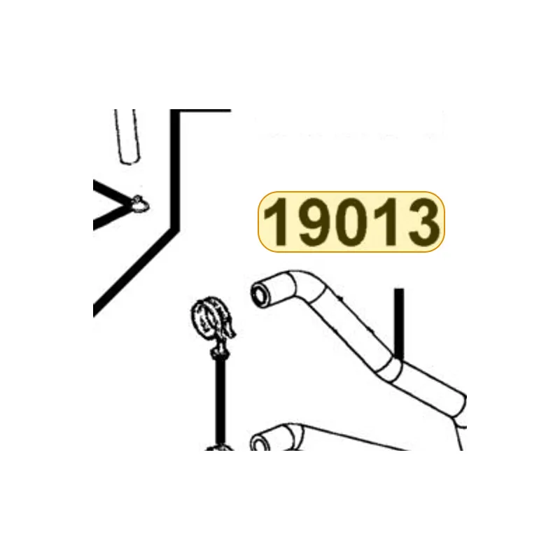 19013-LEA6-E00 HOSE WATER INLET — diagram cutout