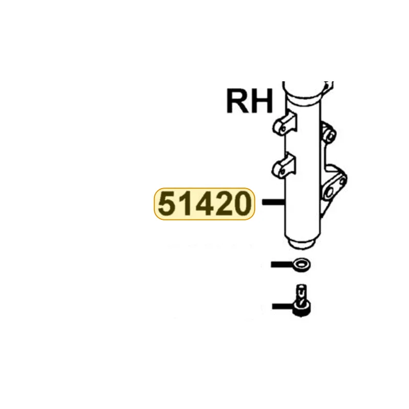 51420-KHD8-900-NYA BOTTOM CASE R — diagram cutout