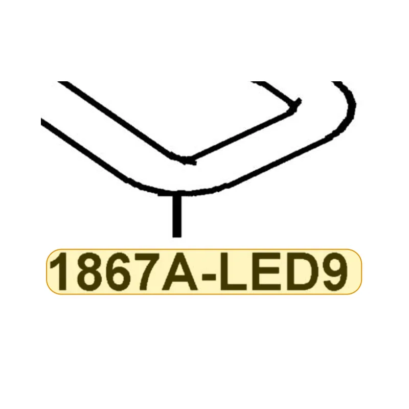 1867A-LED9-900 DUCT ASSY AICV-AIR — diagram cutout