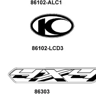 86102-LCD3-E00-T01 EMB K-LOGO 38MM — diagram cutout