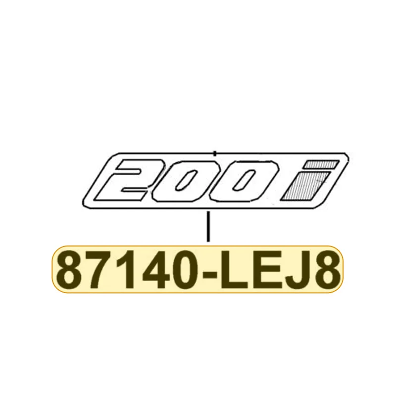 87140-LEJ8-E00-T01 EMB MARK 200i — diagram cutout