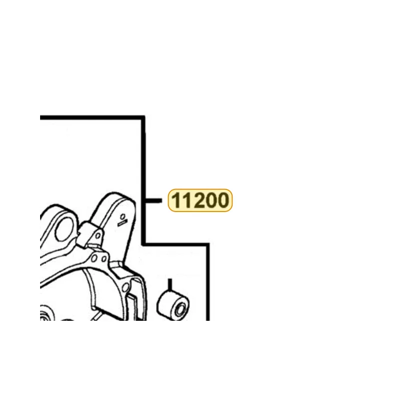 11200-KKC4-305 CASE SET L CRANK — diagram cutout