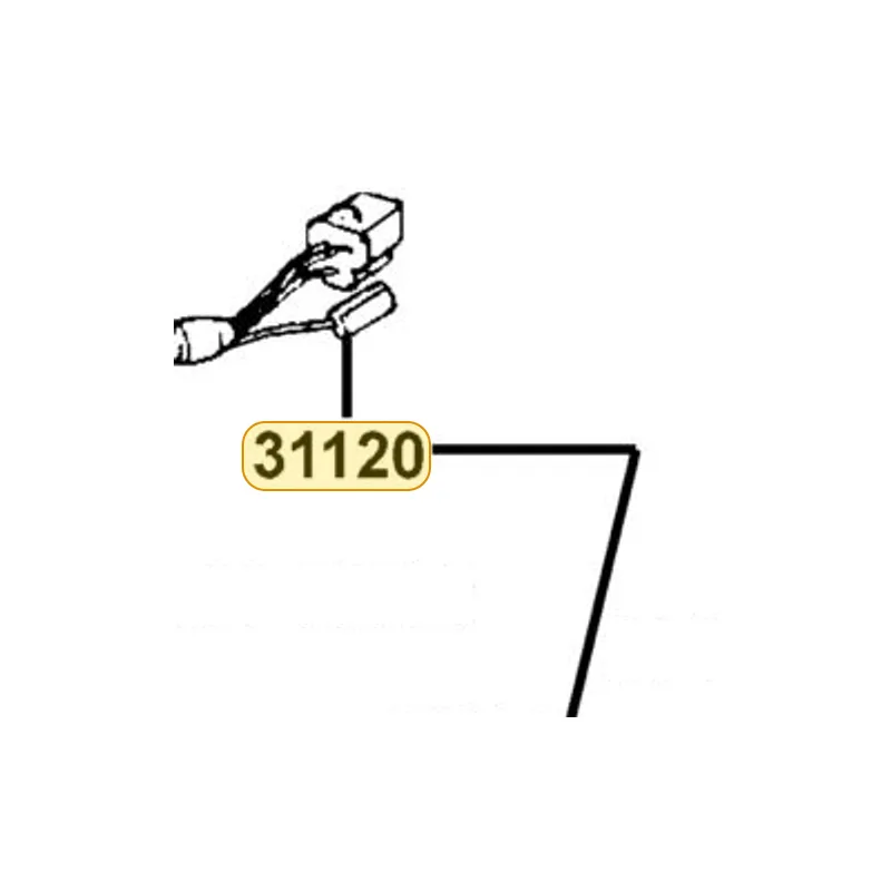 31120-KKC4-90A STATOR COMP (D406) — diagram cutout