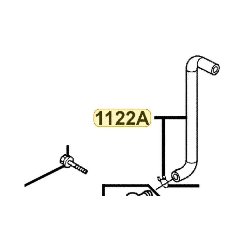 1122A-KKC4-900 TUBE ASSY MISSION BREATHER — diagram cutout