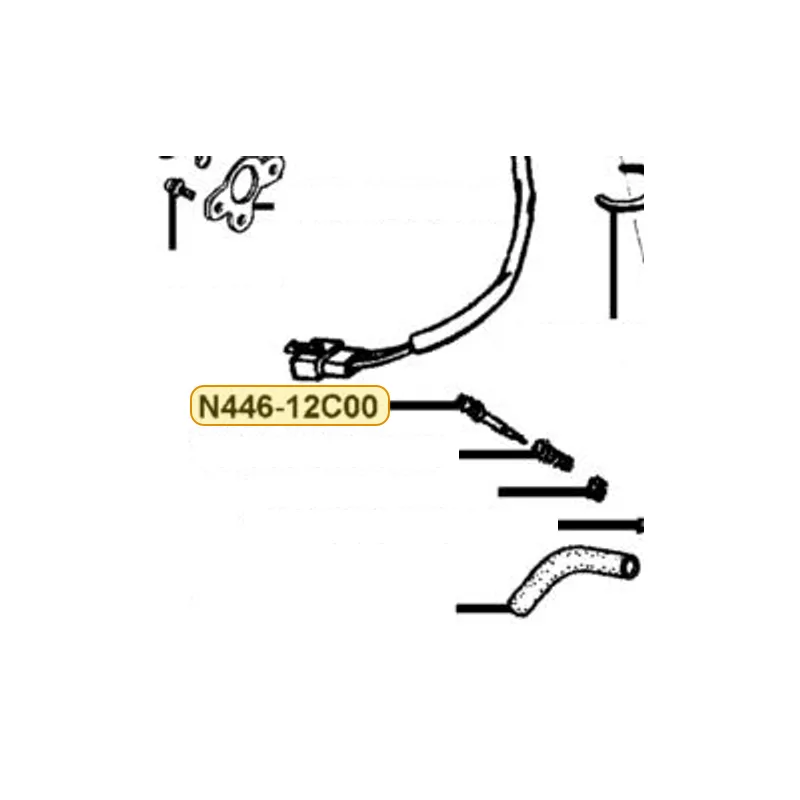 N446-12C00 SCREW SET — diagram cutout