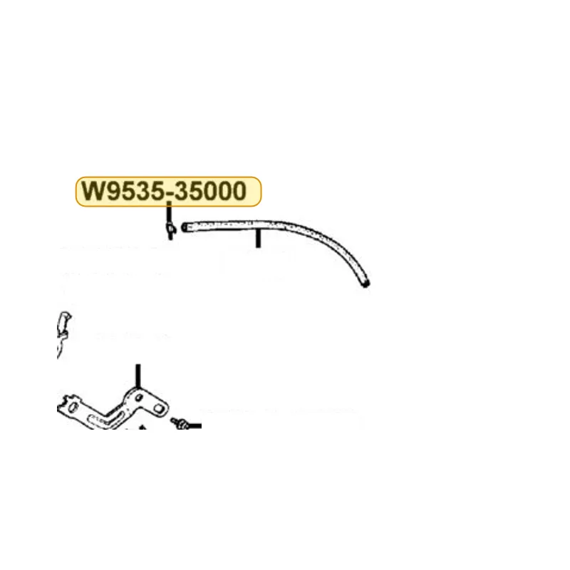 W9535-35000 CLIP — diagram cutout