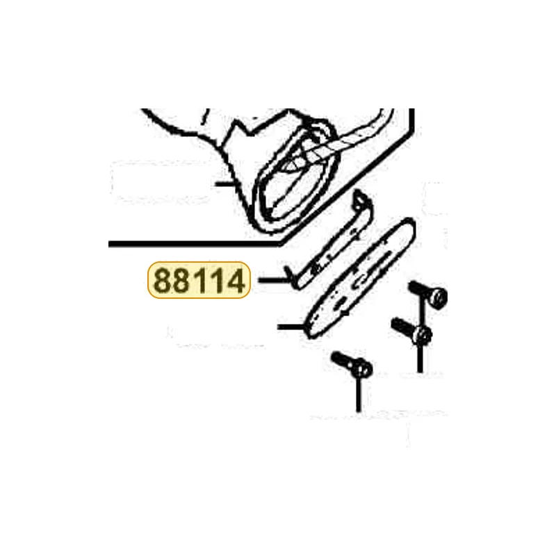 88114-KKC4-900 STAY MIRROR — diagram cutout