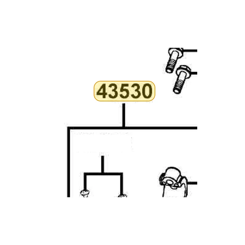 43530-KFC8-305 CYLN SET RR MASTER — diagram cutout