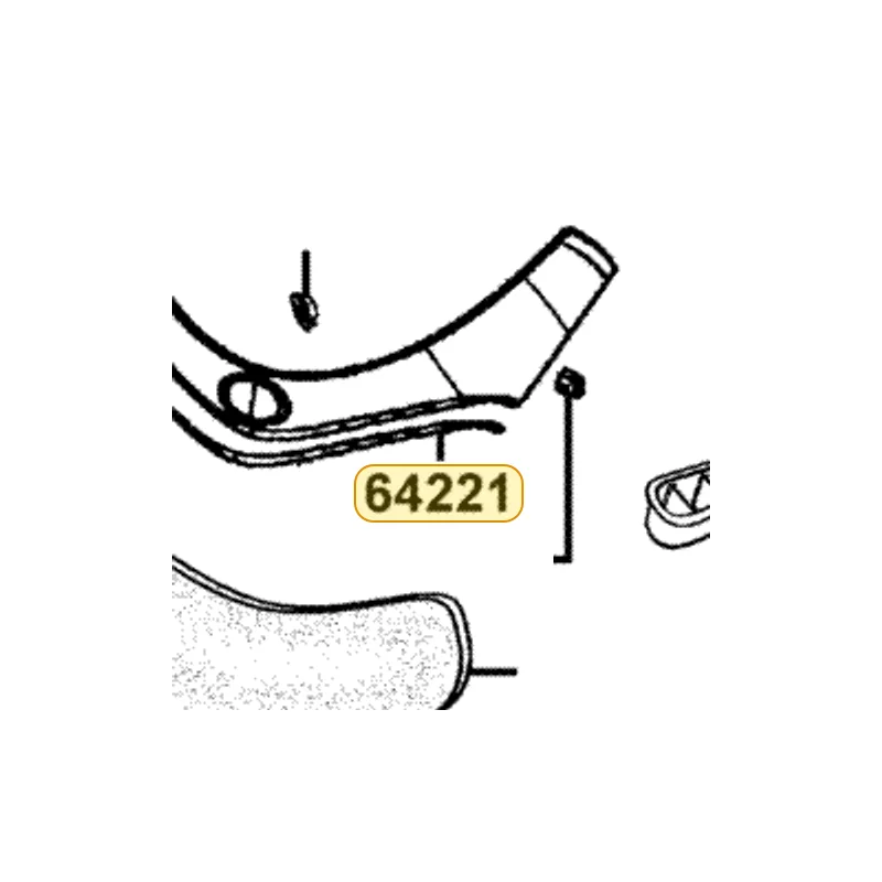 64221-KKC4-900 SEAL WIND SCREEN — diagram cutout