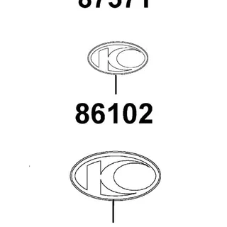 86102-KKC4-900-T01 EMB K-LOGO 28.5MM — diagram cutout
