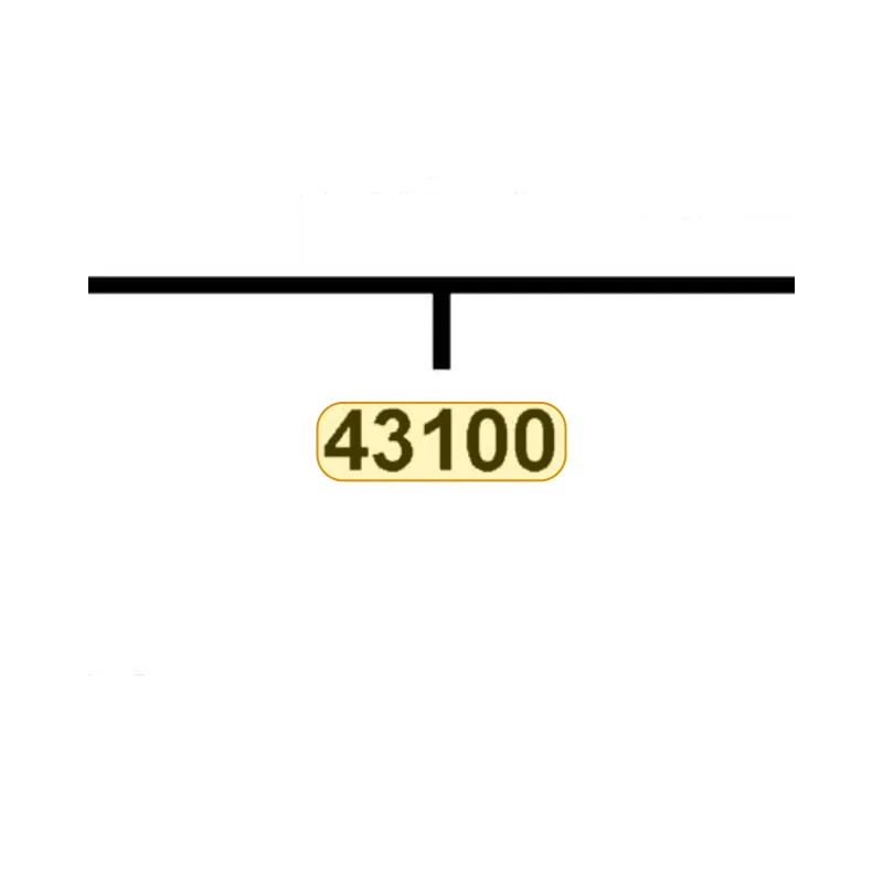 43100-KKC4-900-NJA CALIPER ASSY RR (Silver) — diagram cutout