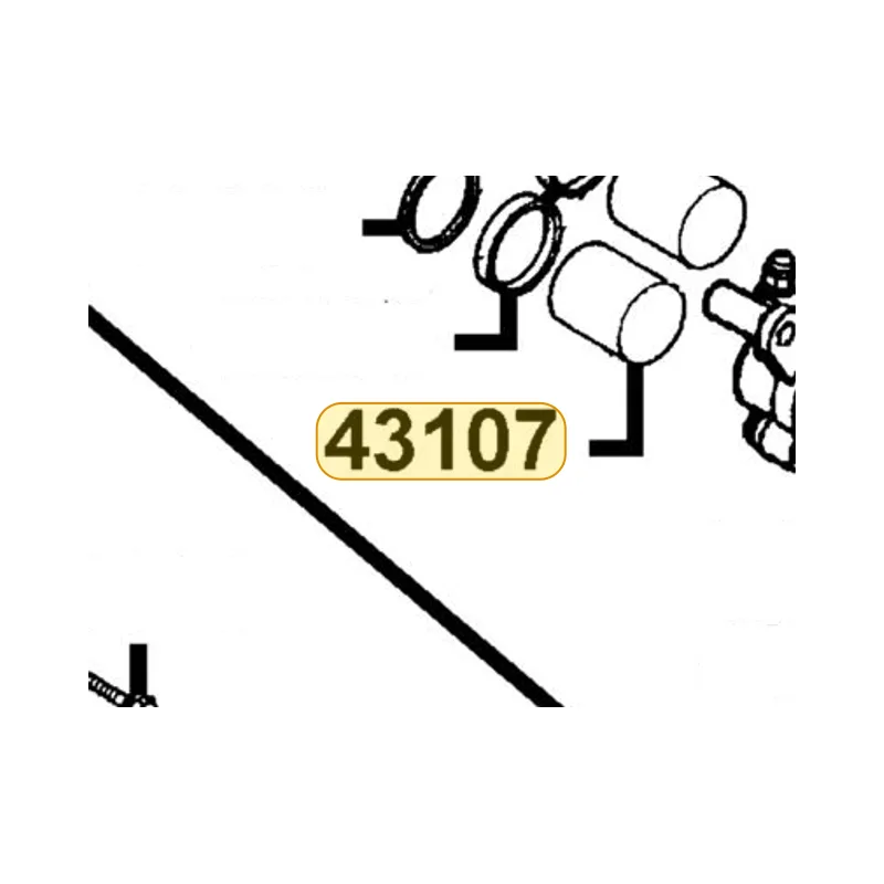43107-KKC4-900 PISTON C/P (Ø30.23MM) — diagram cutout