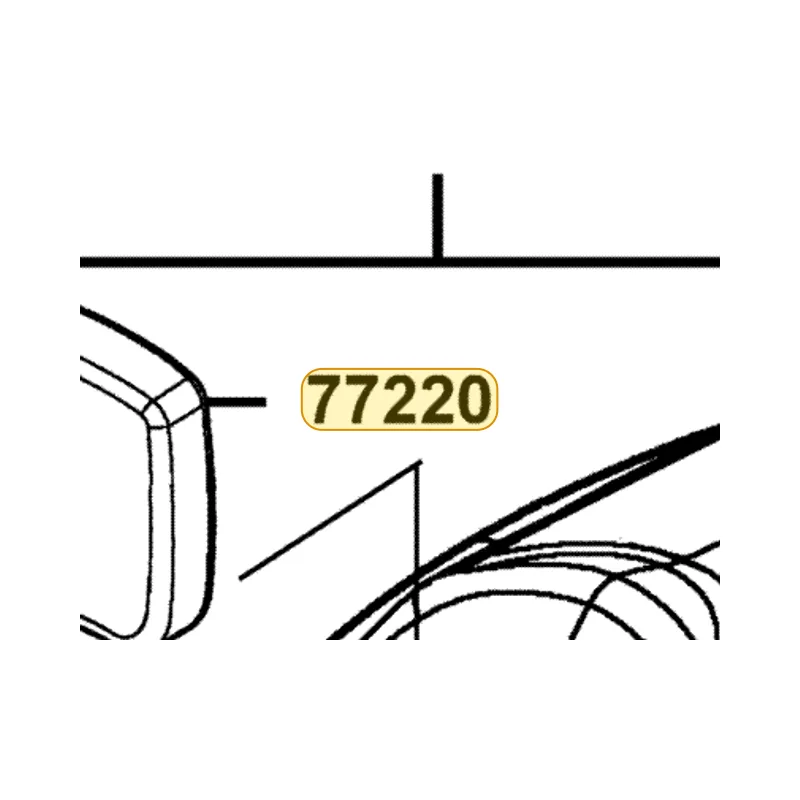 77220-KKC4-B24 SEAT ASSY PAD — diagram cutout