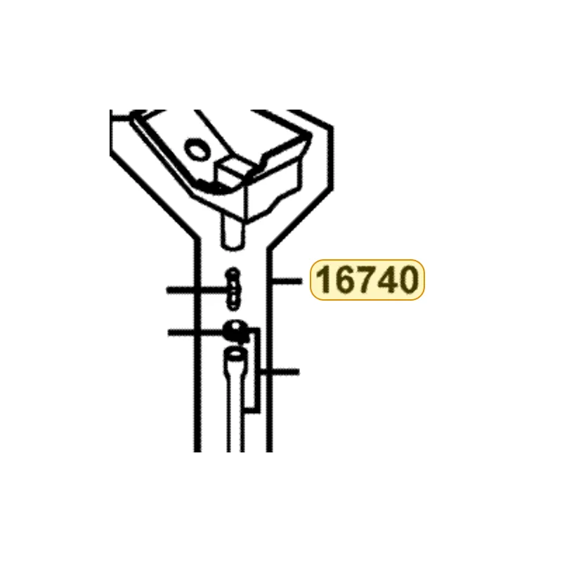 16740-LLJ3-M30 LEAK COLLECTOR COMP — diagram cutout