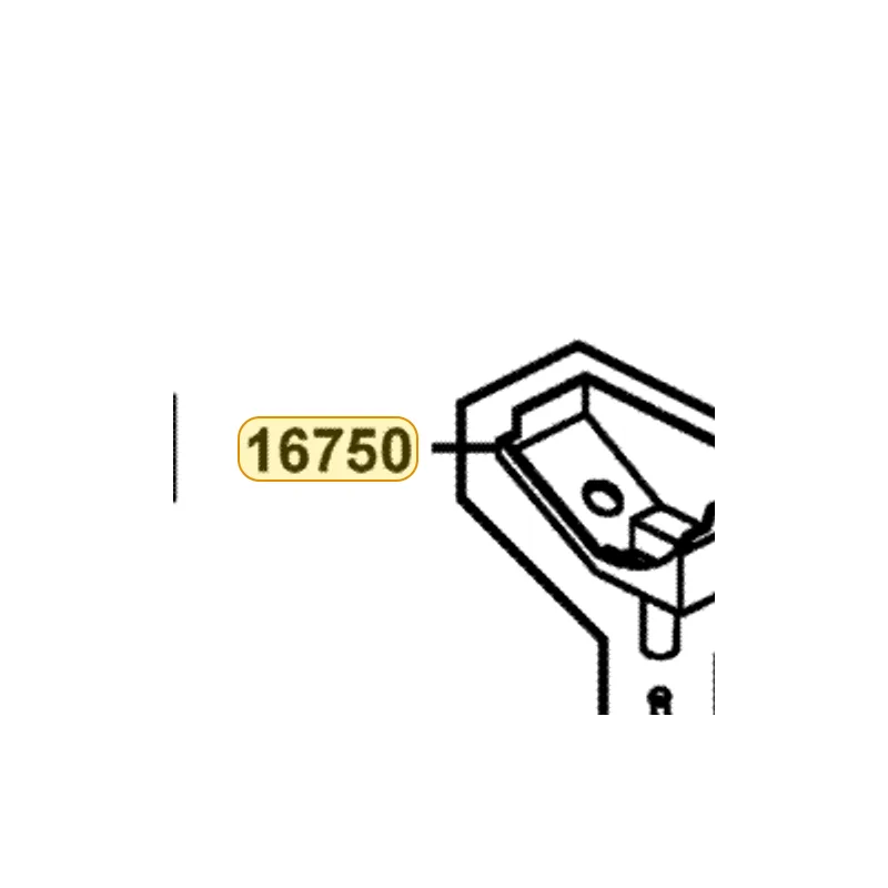 16750-KHE7-900 LEAK COLLECTOR FUEL PUMP — diagram cutout