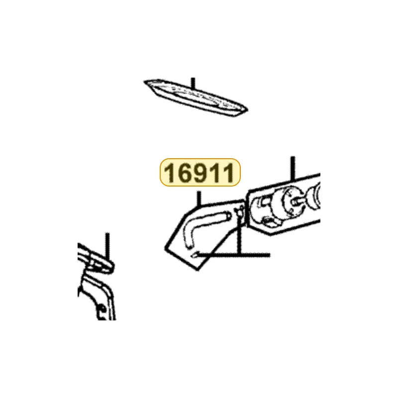 16911-KKC4-900 TUBE ASSY TANK TO STRAINER — diagram cutout
