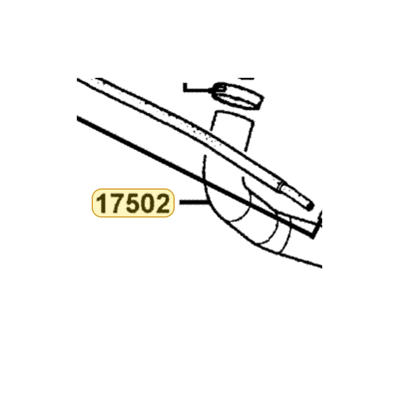17502-KKC4-900 TUBE FUEL — diagram cutout