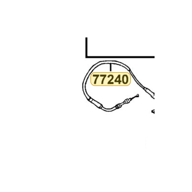 77240-LLJ3-E01 CABLE COMP SEAT LOCK — diagram cutout