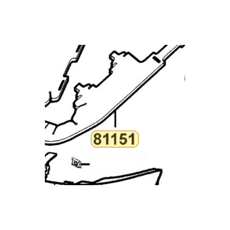 81151-KKC4-900 PLATE HEAT GUARD — diagram cutout