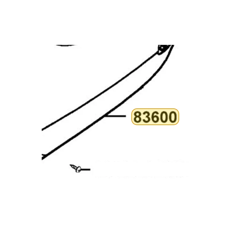 83600-KKC4-800-NFP COVER L BODY (Dark Gray Metallic) — diagram cutout