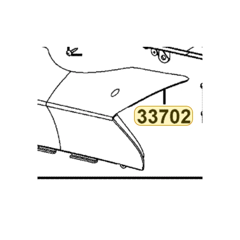 33702-KKC4-E00 LENS TAIL LIGHT — diagram cutout