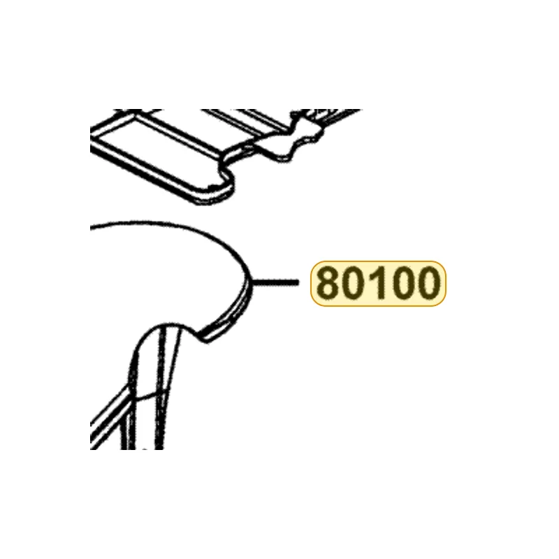 80100-KKC4-900-N1R FENDER RR TIRE (Black) — diagram cutout