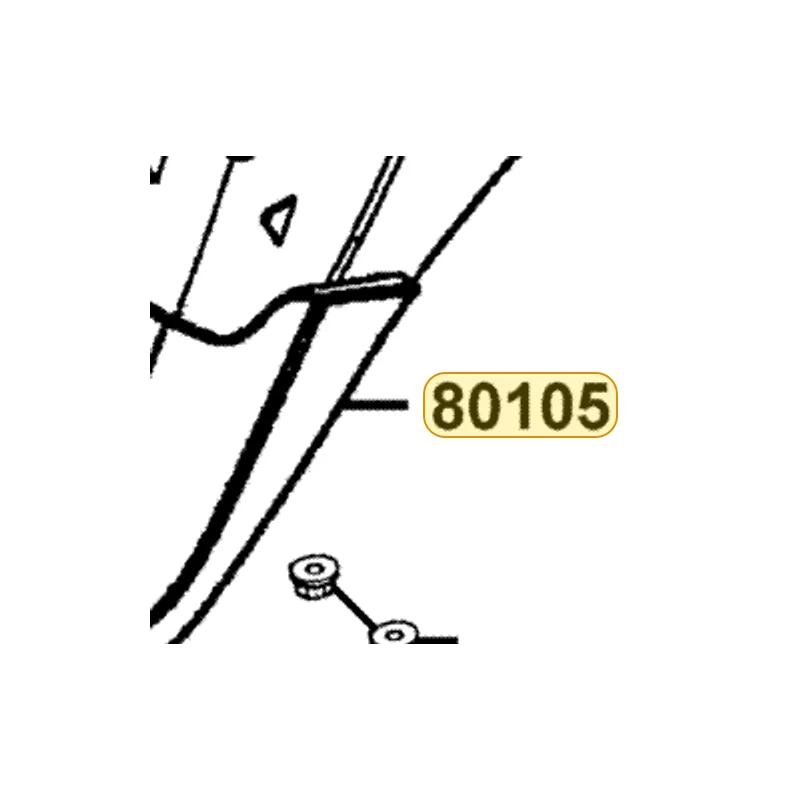 80105-KKC4-800 FENDER RR — diagram cutout