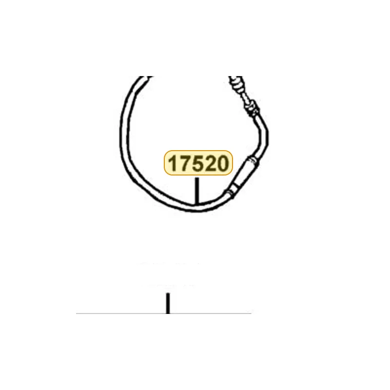 17520-KKC4-900 CABLE COMP FUEL CAP — diagram cutout