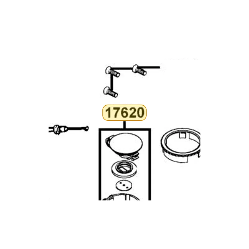 17620-KHC4-90A CAP COMP FUEL FILLER — diagram cutout