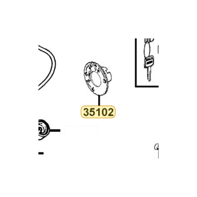 35102-KHE2-80A COLLAR MAIN SW — diagram cutout