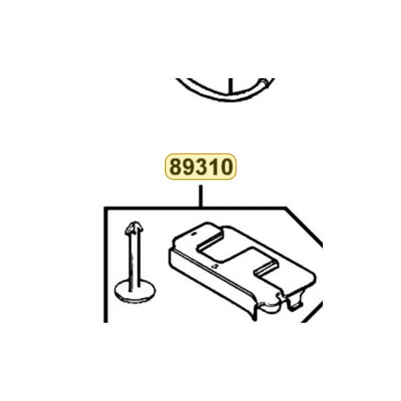 89310-KGN7-306 BOOSTER CABLE SET — diagram cutout