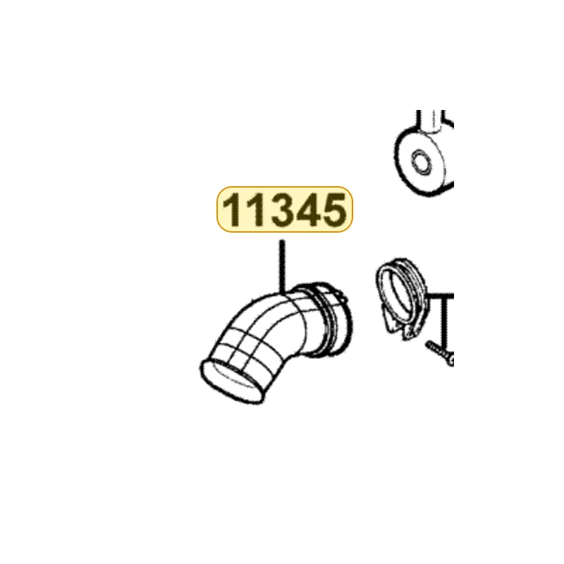 11345-KKC4-900 DUCT L COVER — diagram cutout