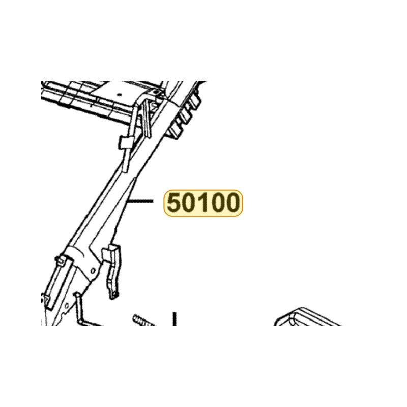 50100-KKC4-M30 BODY COMP FRAME — diagram cutout