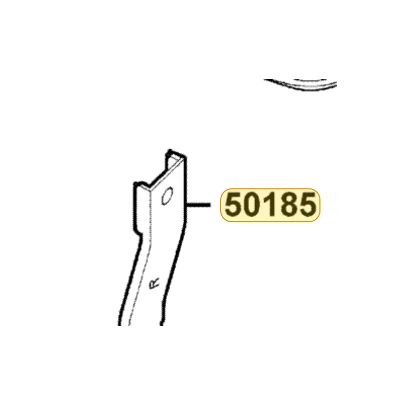 50185-KKC4-900 STAY R BODY COVER — diagram cutout