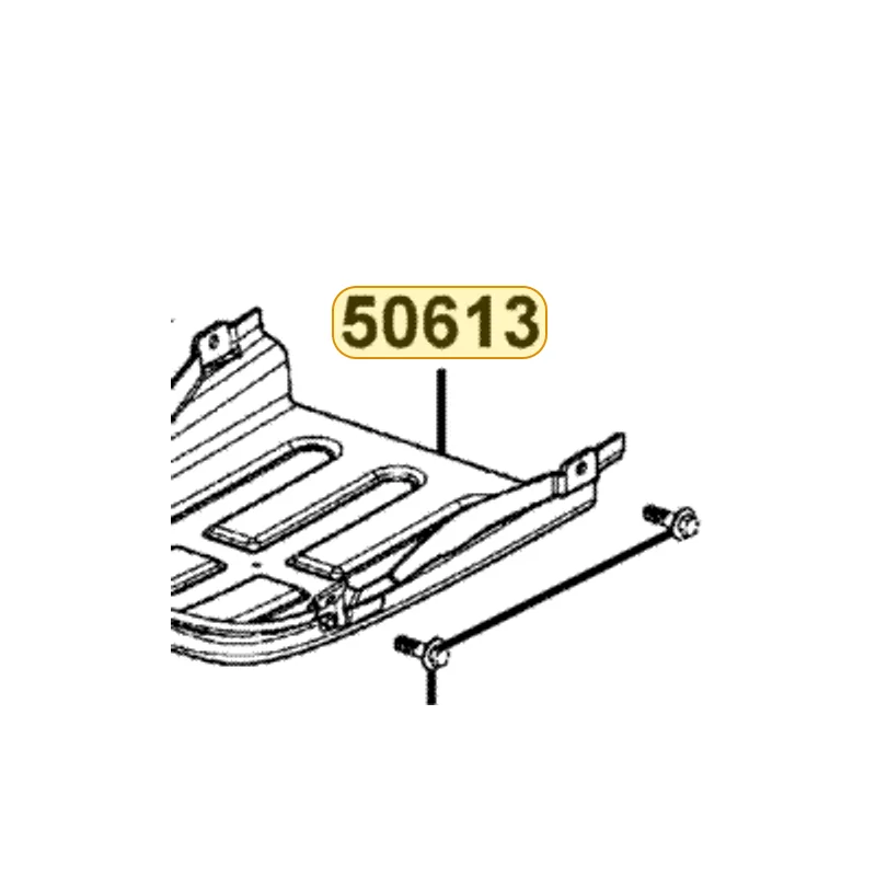 50613-KKC4-900 COVER UNDER — diagram cutout