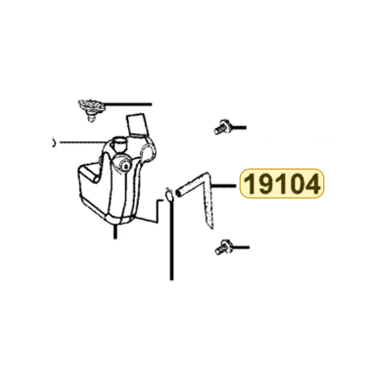 19104-KKC4-900 HOSE ASSY DRAIN — diagram cutout