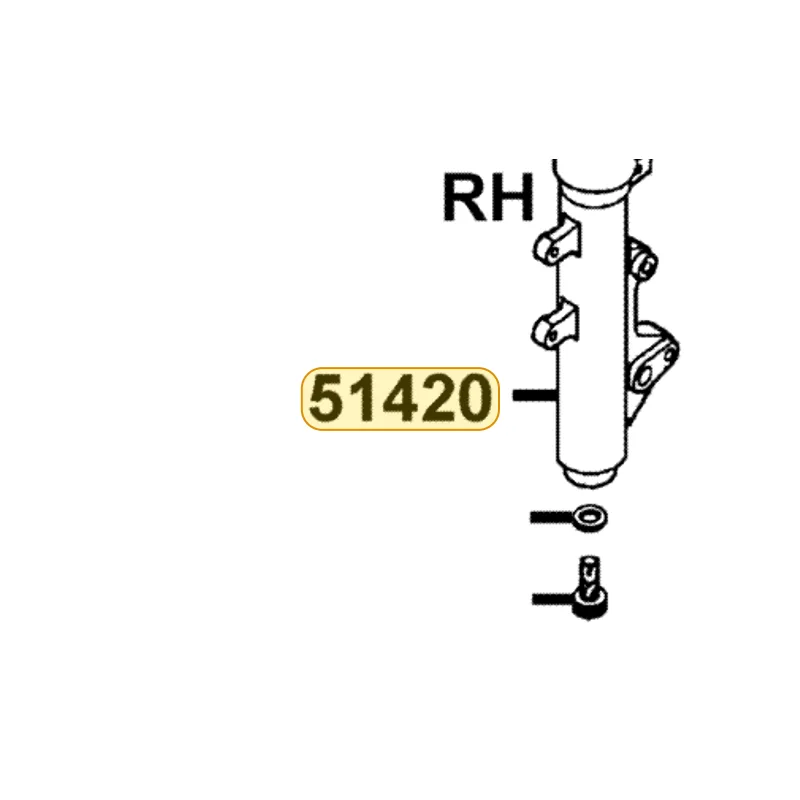 51420-KKC4-900-NJA BOTTOM CASE R (Silver) — diagram cutout