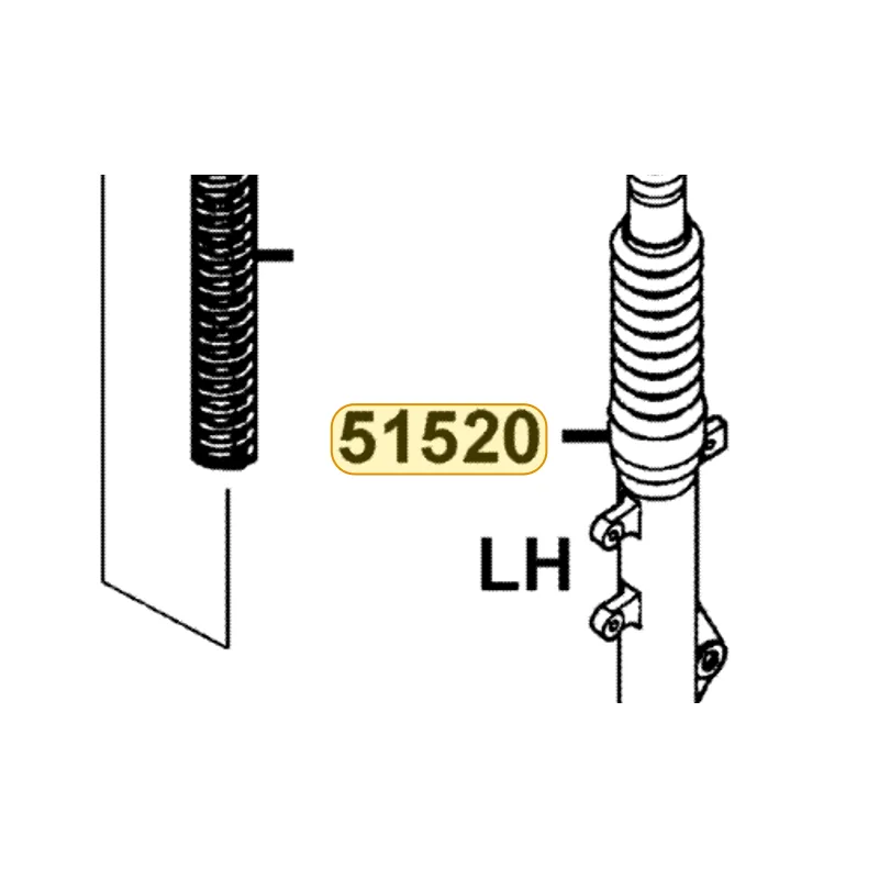 51520-KKC4-900-NJA BOTTOM CASE L (Silver) — diagram cutout