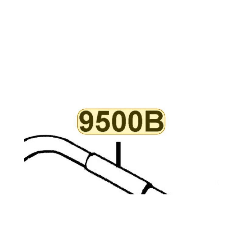 9500B-KBE2-700 TUBE ASSY AICV INLET PIPE — diagram cutout