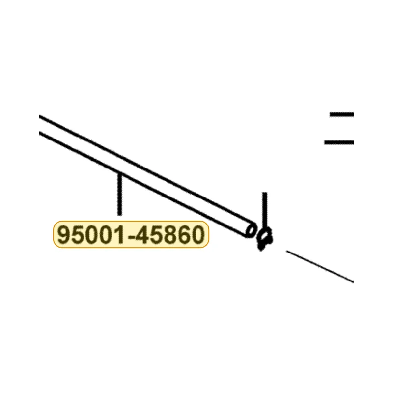 95001-45860-40 TUBE FUEL 4.5*860 — diagram cutout