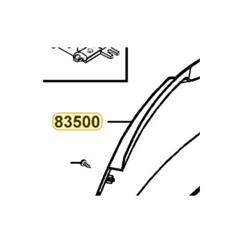 83500-KKC4-800-BHP COVER R BODY — diagram cutout