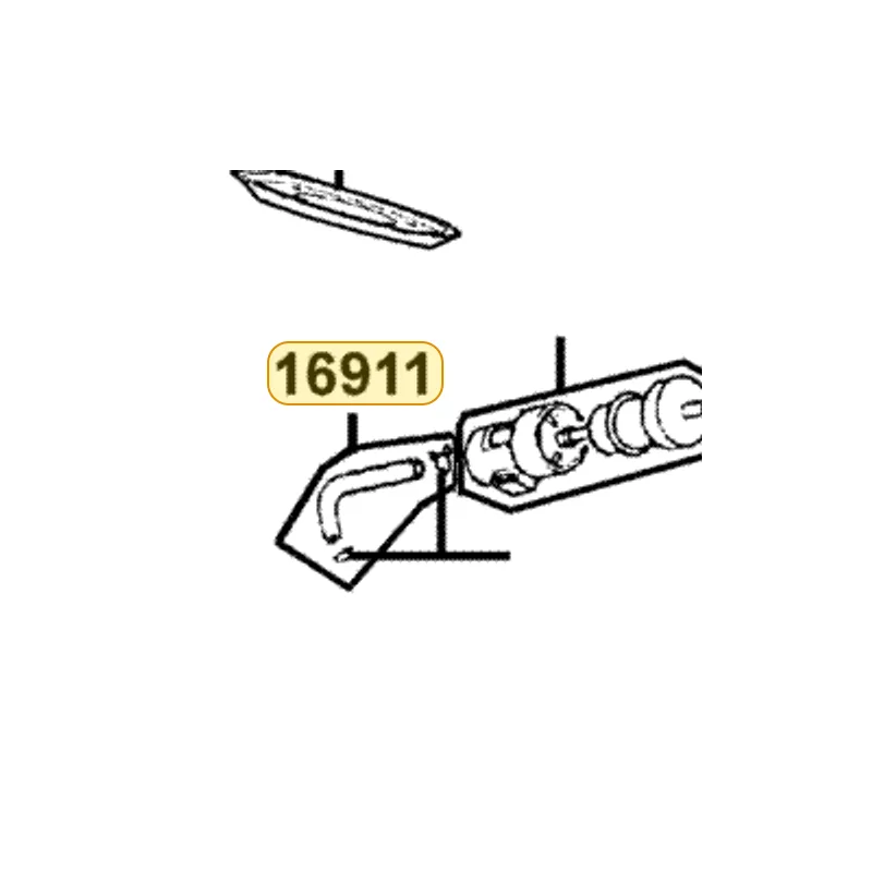 16911-KKC4-MY0 TUBE ASSY STRAINER - TANK — diagram cutout