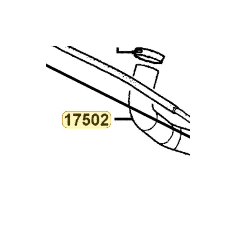 17502-KKC4-MY0 TUBE FUEL — diagram cutout