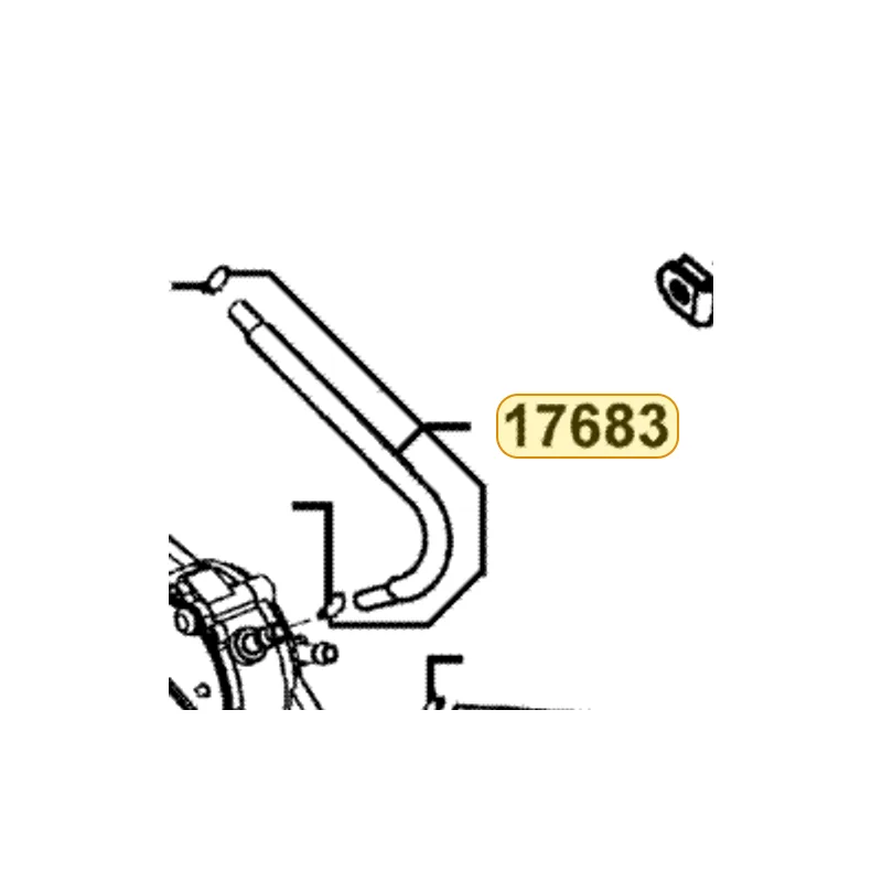 17683-KKC4-MY0 TUBE ASSY FUEL — diagram cutout