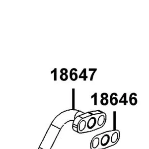 18647-LKL5-E30 "PIPE COMP., AIR" — diagram cutout