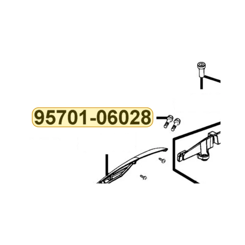95701-06028-07 BOLT WASHER 6*28 — diagram cutout