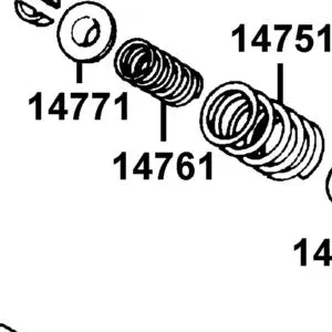 14761-LBA8-C10 SPRING VALVE INNER — diagram cutout
