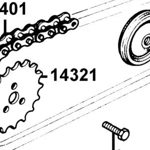 14321-LCA7-C10 SPROCKET CAM (32T) — diagram cutout