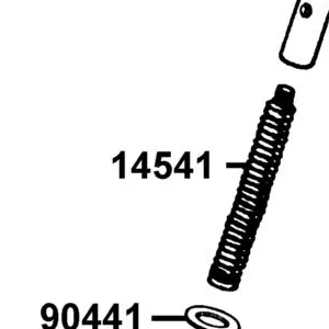 14541-LCA7-C10 SPRING TENSIONER — diagram cutout
