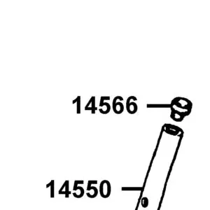 14566-LCA7-C10 HEAD TENSIONER PUSH ROD — diagram cutout
